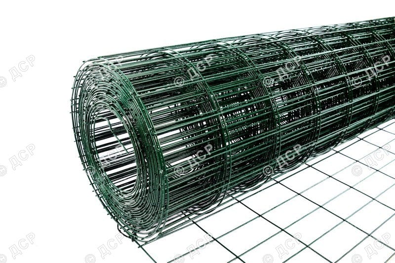 Сетка ПВХ 1.5×10м (50×100×2.5мм)