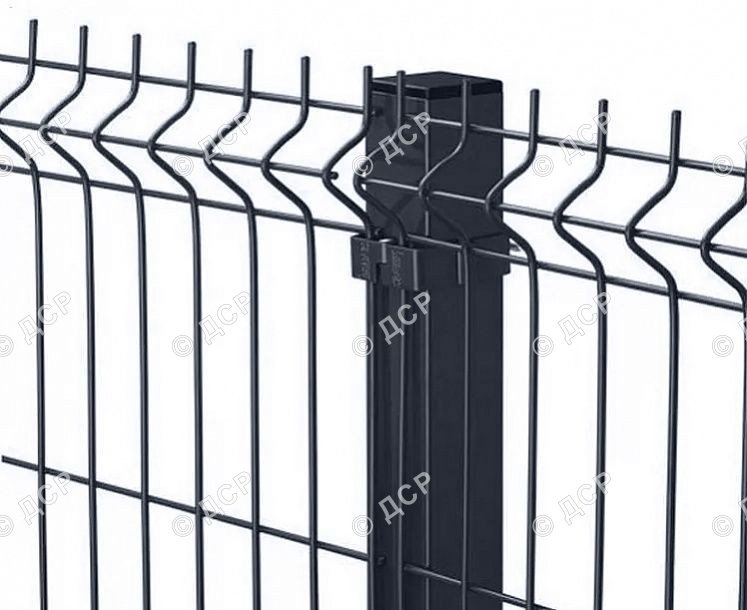3D панель цветная 1500×2500 RAL 7016 (антрацит)